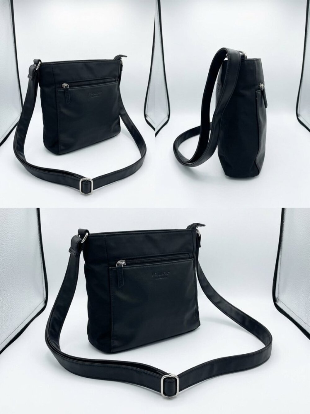 Roots Black Women's Crossbody Shoulder Bag